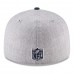 Men's Dallas Cowboys New Era Heather Gray/Navy 2018 NFL Draft Official On-Stage Low Profile 59FIFTY Fitted Hat 2969161
